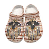 Native Pattern Clog Shoes For Adult and Kid 89163 New