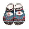 Native Pattern Clog Shoes For Adult and Kid 89170 New