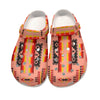 Native Pattern Clog Shoes For Adult and Kid 89174 New