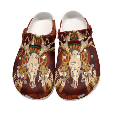 Native Pattern Clog Shoes For Adult and Kid 89171 New