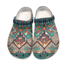 Native Pattern Clog Shoes For Adult and Kid 89145 New