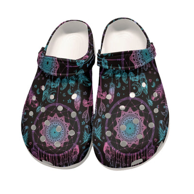 Native Pattern Clog Shoes For Adult and Kid 89136 New