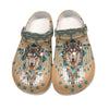 Native Pattern Clog Shoes For Adult and Kid 89161 New