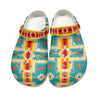 Native Pattern Clog Shoes For Adult and Kid 89172 New