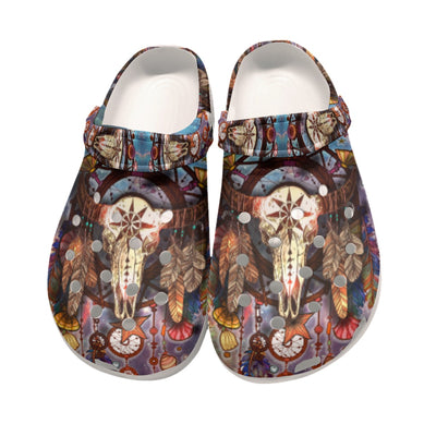 Native Pattern Clog Shoes For Adult and Kid 89177 New