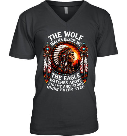 The Wolf Walks Beside Me, The Eagle Watches Above, And My Ancestors Guide Every Step