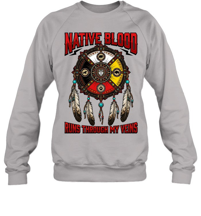 NATIVE BLOOD RUNS THROUGH MY VEINS
