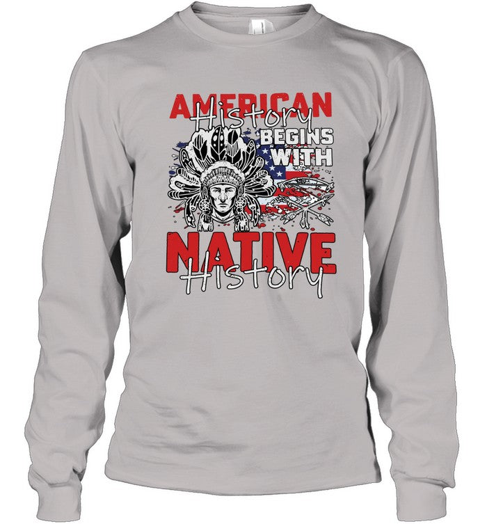AMERICAN HISTORY BEGINS WITH NATIVE HISTORY