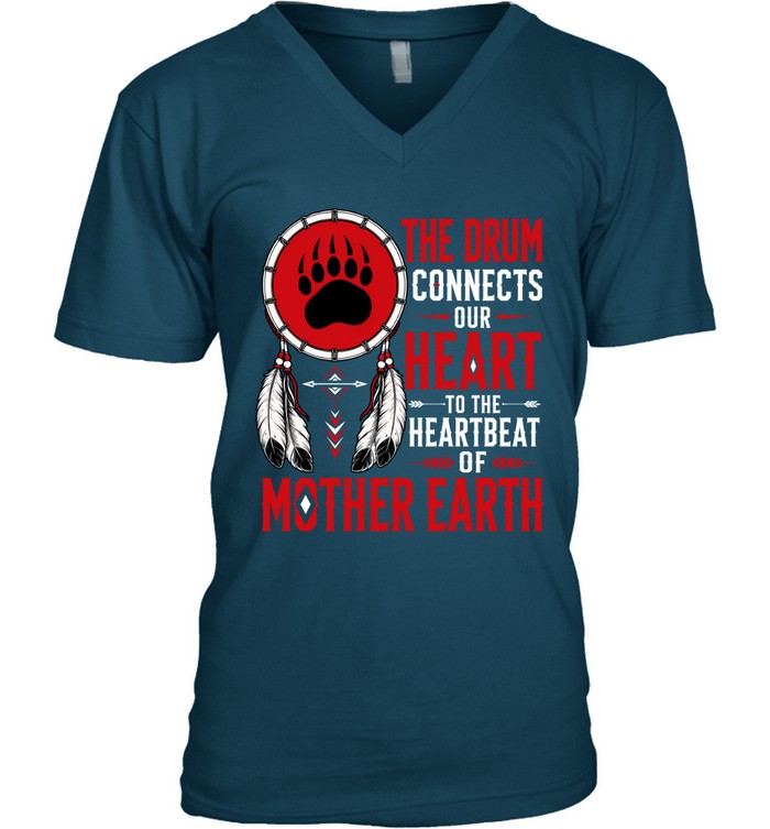 THE DRUM CONNECTS OUR HEART TO THE HEARTBEAT OF MOTHER EARTH