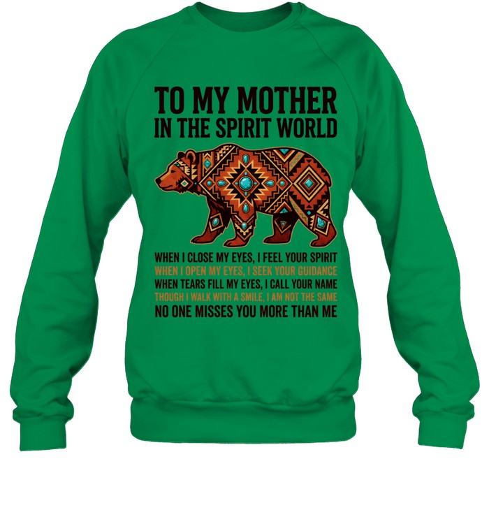 TO MY MOTHER IN THE SPIRIT WORLD