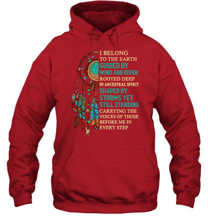 I BELONG TO THE EARTH ROOTED DEEP IN ANCESTRAL SPIRIT CARRYING THE VOICES OF THOSE BEFORE ME IN EVERY STEP