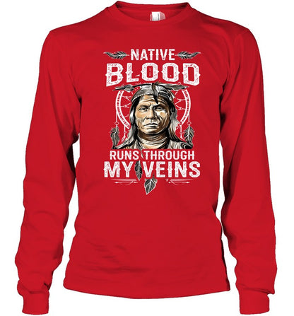 NATIVE BLOOD RUNS THROUGH MY VEINS