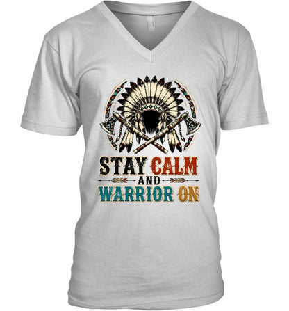 STAY CALM AND WARRIOR ON