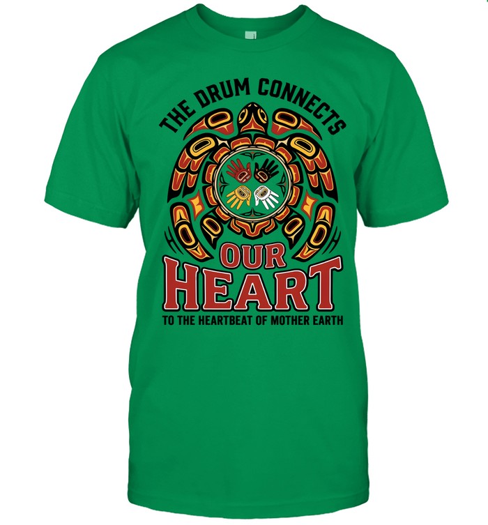 THE DRUM CONNECTS OUR HEART TO THE HEARTBEAT OF MOTHER EARTH