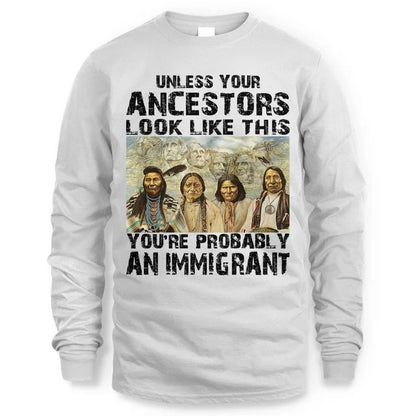 Unless your ancestors look like this you're probably an immigrant