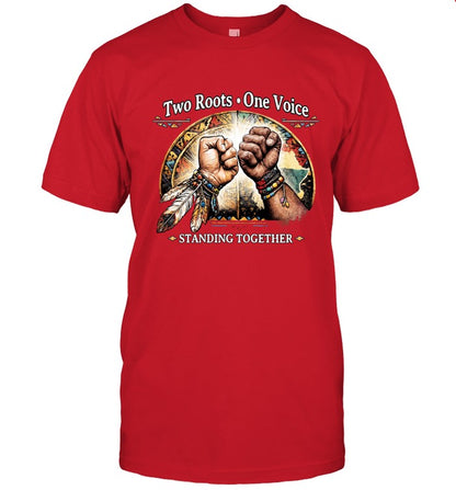 Two Roots, One Voice, STANDING TOGETHER - TWO SIDES
