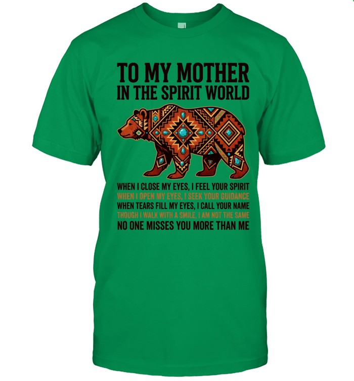 TO MY MOTHER IN THE SPIRIT WORLD