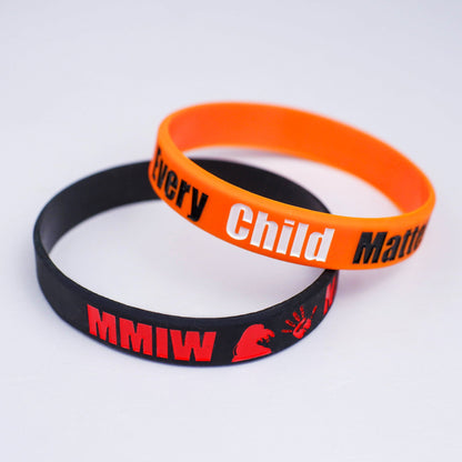 Every Child Matters Silicone Wristband - Debossed Color 001