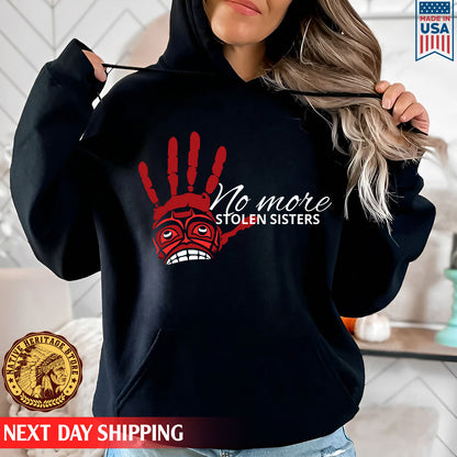 MMIW No More Stolen Sisters Red Hand Unisex Hoodie/Sweatshirt/T-Shirt