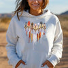 Native American Women Feather Heart Unisex Hoodie/Sweatshirt/T-Shirt 122