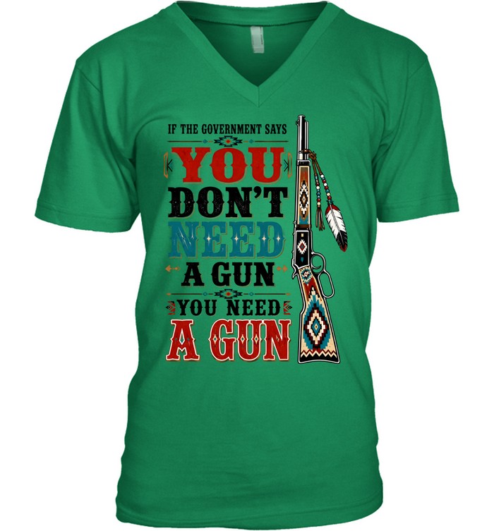 IF THE GOVERNMENT SAY "You don't need a gun" YOU NEED A GUN