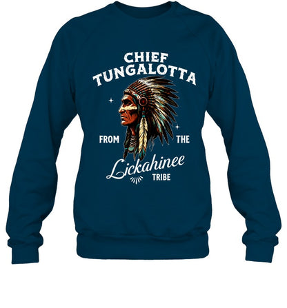 CHIEF TUNGALOTTA FROM THE Lickahinee TRIBE