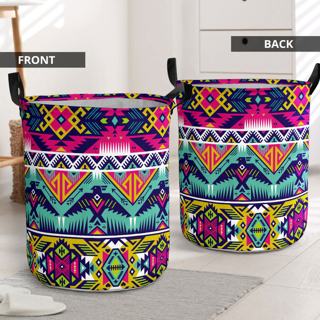 Full Color Thunder Bird Laundry Basket WCS
