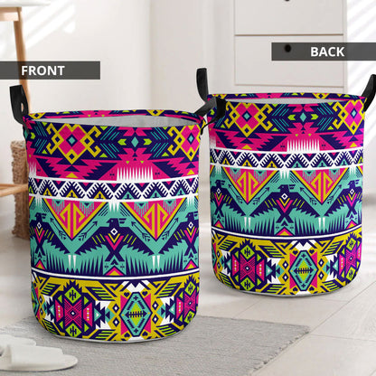Full Color Thunder Bird Laundry Basket WCS
