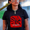 MMIW - No More Stolen Sisters Red Hand Woman Shirt 140