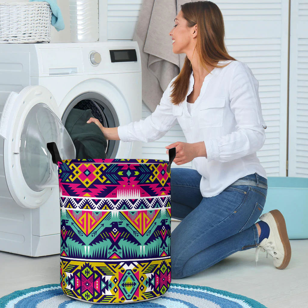 Full Color Thunder Bird Laundry Basket WCS