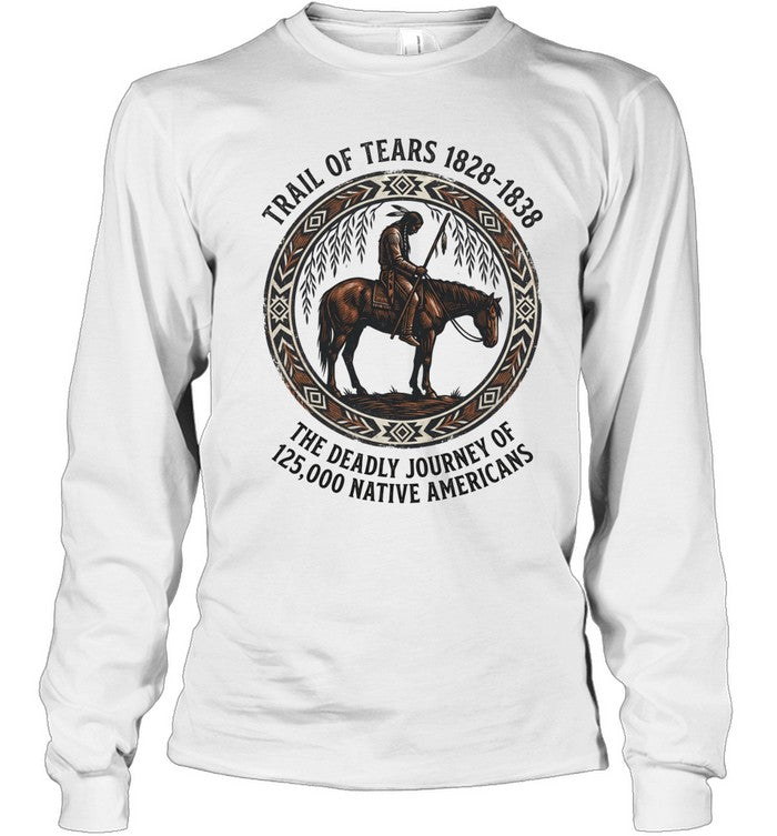 TRAIL OF TEARS 1828-1838 THE DEADLY JOURNEY OF 125,000 NATIVEAMERICANS