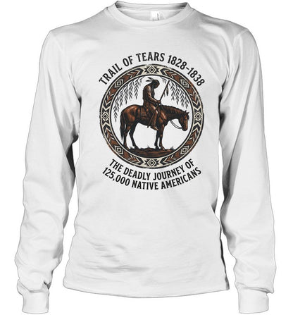 TRAIL OF TEARS 1828-1838. THE DEADLY JOURNEY OF 125,000 NATIVE AMERICANS
