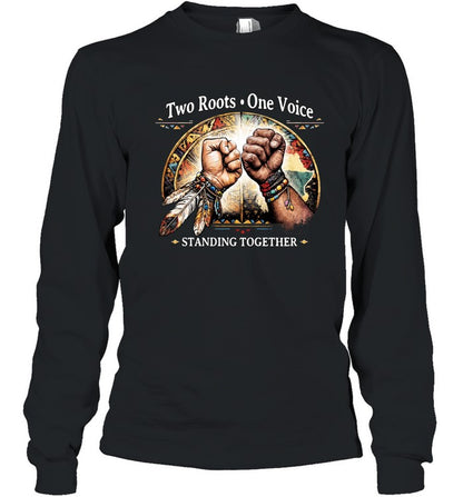 Two Roots, One Voice, STANDING TOGETHER - TWO SIDES