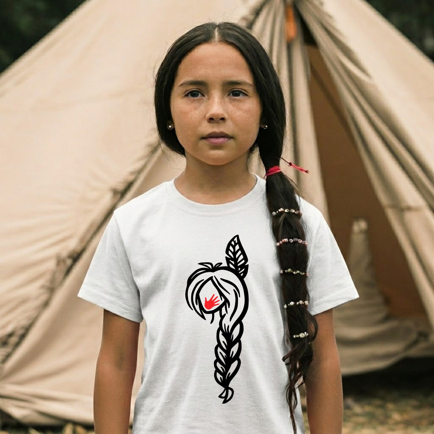 MMIW American Native Black Hair Indigenous Unisex Hoodie/Sweatshirt/T-Shirt