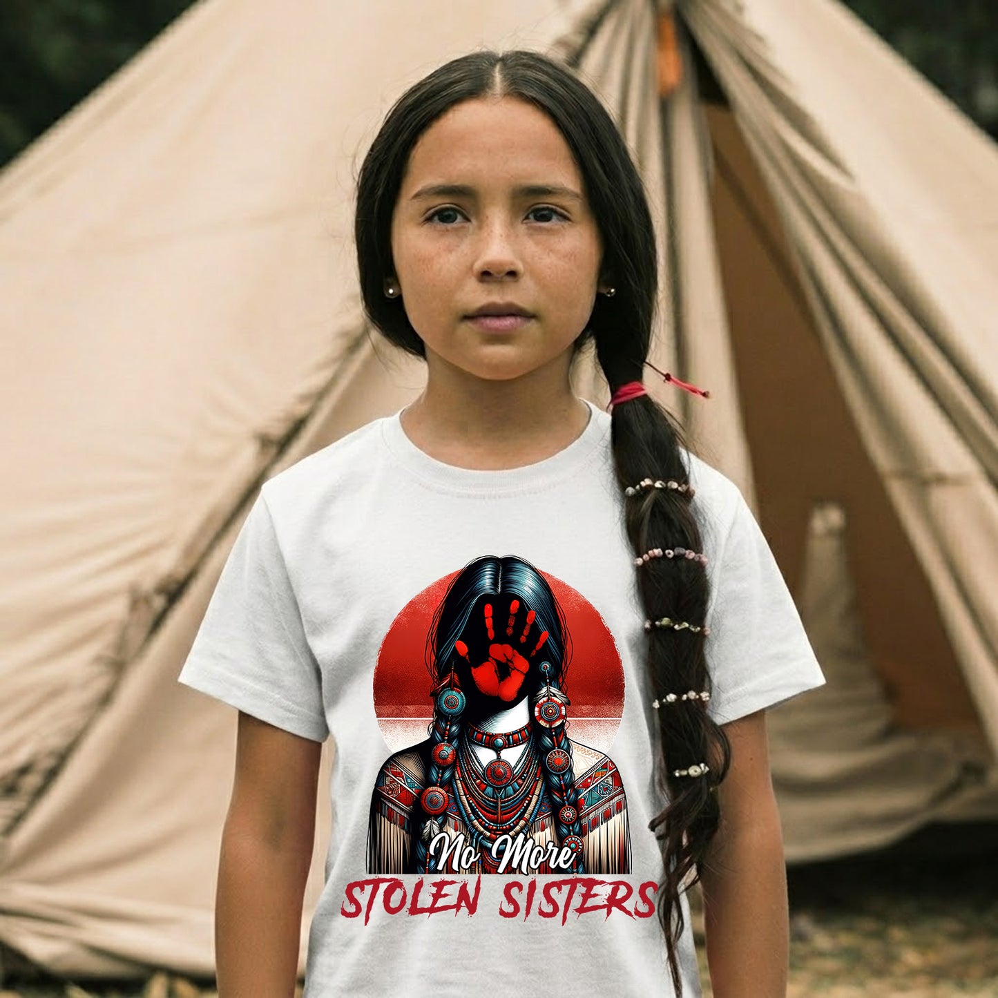 MMIW No More Stolen Sisters No Face Unisex T-Shirt/Hoodie/Sweatshirt
