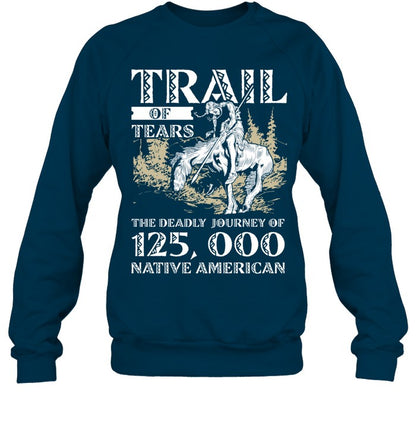TRAIL OF TEARS THE DEADLY JOURNEY OF 125.000 NATIVE AMERICAN