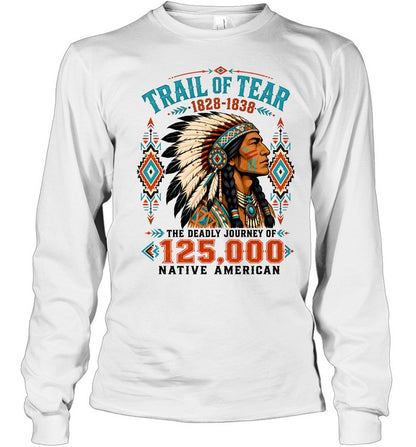 TRAIL OF TEAR 1828-1838. THE DEADLY JOURNEY OF  125.000 NATIVE AMERICAN