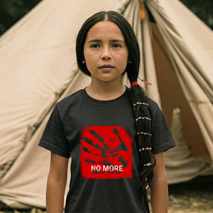 MMIW No More Stolen Sisters Red Hand Unisex T-Shirt/Hoodie/Sweatshirt 140