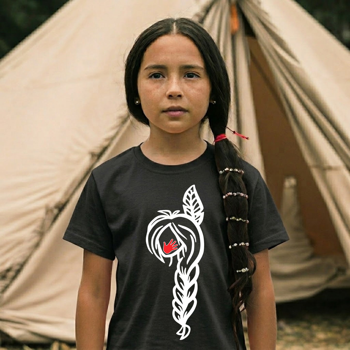 MMIW American Native Black Hair Indigenous Unisex Hoodie/Sweatshirt/T-Shirt