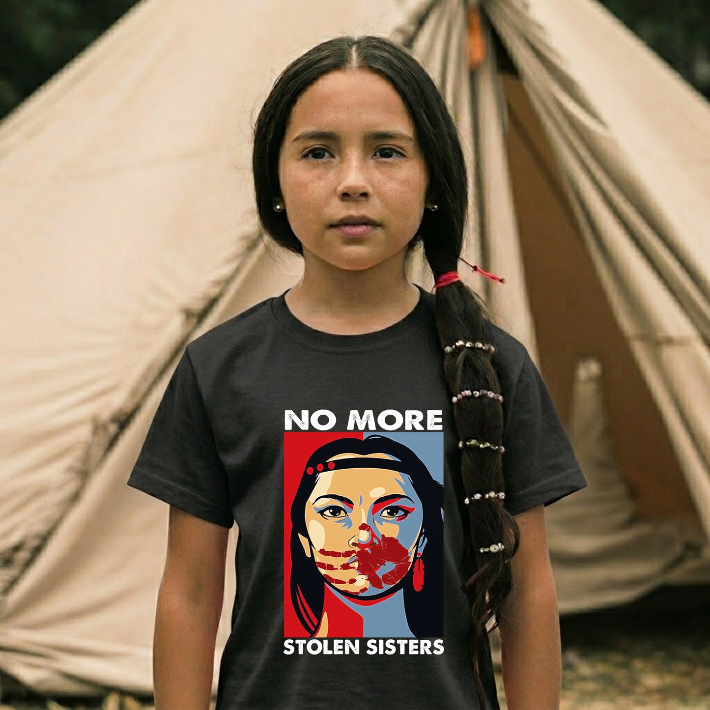 MMIW No More Stolen Sisters Red Hand Unisex Hoodie/Sweatshirt/T-Shirt 019