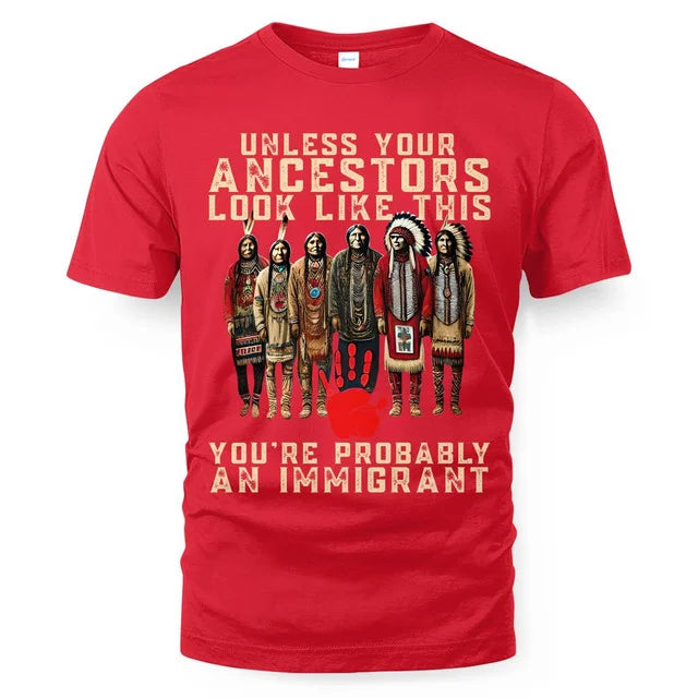 ANCESTORS UNLESS YOU'RE PROBABLY AN IMMIGRANT