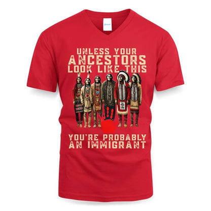 ANCESTORS UNLESS YOU'RE PROBABLY AN IMMIGRANT