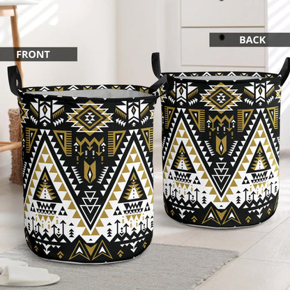 Retro Color Tribal Laundry Basket NBD