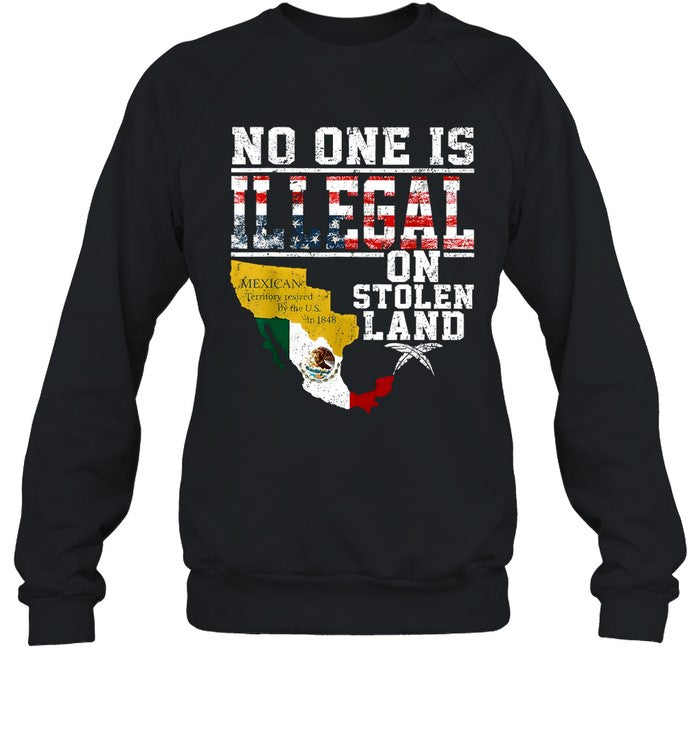 NO ONE IS ILLEGAL ON STOLEN LAND