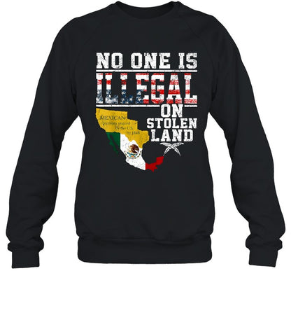 NO ONE IS ILLEGAL ON STOLEN LAND