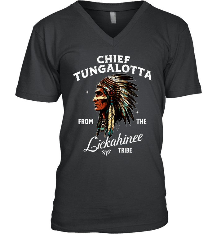 CHIEF TUNGALOTTA FROM THE Lickahinee TRIBE