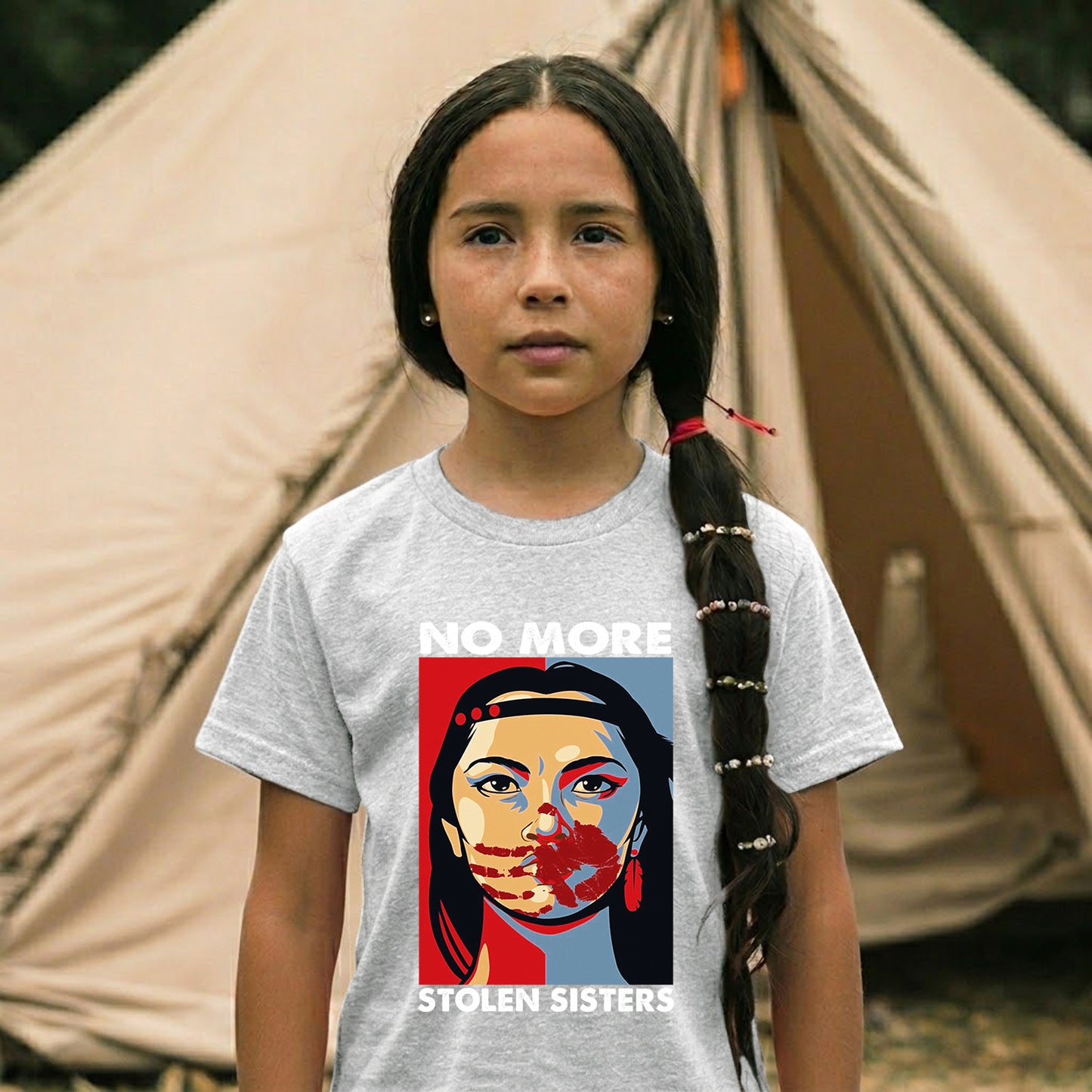MMIW No More Stolen Sisters Red Hand Unisex Hoodie/Sweatshirt/T-Shirt 019