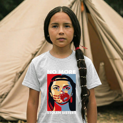 MMIW No More Stolen Sisters Red Hand Unisex Hoodie/Sweatshirt/T-Shirt 019
