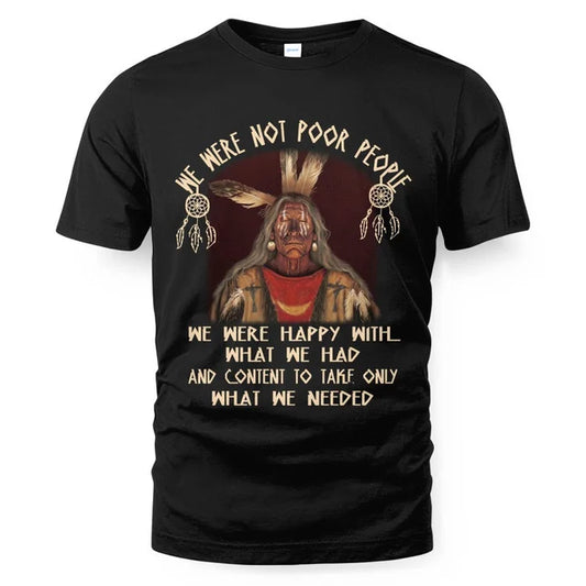 WE WERE NOT POOR PEOLPLE. WE ARE HAPPY WITH WHAT WE HAVE AND THE CONTENT IS JUST WHAT WE NEED