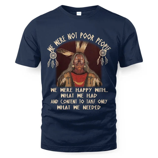 WE WERE NOT POOR PEOLPLE. WE ARE HAPPY WITH WHAT WE HAVE AND THE CONTENT IS JUST WHAT WE NEED